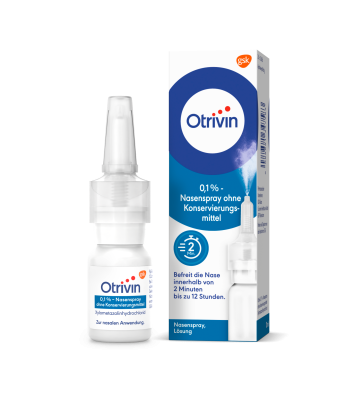 Otrivin 0,1% Nasenspray ohne Konservierungsmittel
