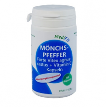 Mönchspfeffer Forte Vitex agnus-castus + Vitamin C Kapseln