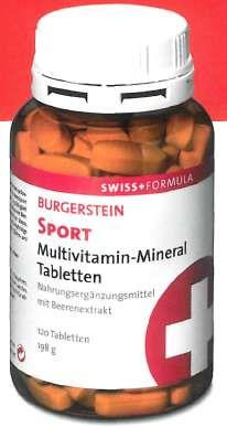 Burgerstein Sport Tabletten