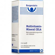 Burgerstein Multivitamin-Mineral CELA Tabletten 100 Stück